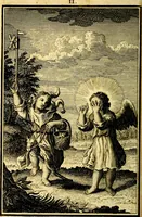 Picture 5 of 105 from L'ame amante de son Dieu, representée dans les emblémes de Hermannus Hugo sur ses pieux desirs: & dans ceux d'Othon Vaenius sur l'amour divin (1717), leaf 41