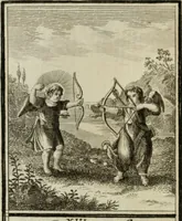 An illustration from L'ame amante de son Dieu, représentée dans les emblemes de Hermannus Hugo, et dans ceux d'Othon Vaenius sur l'amour divin. Avec des figures nouvelles accompagnées de vers qui en font l'application aux dispositions les plus essentielles de la vie intérieure (1790)