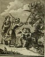 An illustration from L'ame amante de son Dieu, représentée dans les emblemes de Hermannus Hugo, et dans ceux d'Othon Vaenius sur l'amour divin. Avec des figures nouvelles accompagnées de vers qui en font l'application aux dispositions les plus essentielles de la vie intérieure (1790)