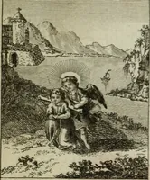 An illustration from L'ame amante de son Dieu, représentée dans les emblemes de Hermannus Hugo, et dans ceux d'Othon Vaenius sur l'amour divin. Avec des figures nouvelles accompagnées de vers qui en font l'application aux dispositions les plus essentielles de la vie intérieure (1790)