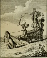 An illustration from L'ame amante de son Dieu, représentée dans les emblemes de Hermannus Hugo, et dans ceux d'Othon Vaenius sur l'amour divin. Avec des figures nouvelles accompagnées de vers qui en font l'application aux dispositions les plus essentielles de la vie intérieure (1790)
