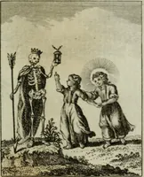 An illustration from L'ame amante de son Dieu, représentée dans les emblemes de Hermannus Hugo, et dans ceux d'Othon Vaenius sur l'amour divin. Avec des figures nouvelles accompagnées de vers qui en font l'application aux dispositions les plus essentielles de la vie intérieure (1790)