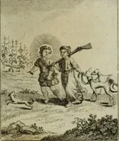 An illustration from L'ame amante de son Dieu, représentée dans les emblemes de Hermannus Hugo, et dans ceux d'Othon Vaenius sur l'amour divin. Avec des figures nouvelles accompagnées de vers qui en font l'application aux dispositions les plus essentielles de la vie intérieure (1790)