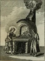 An illustration from L'ame amante de son Dieu, représentée dans les emblemes de Hermannus Hugo, et dans ceux d'Othon Vaenius sur l'amour divin. Avec des figures nouvelles accompagnées de vers qui en font l'application aux dispositions les plus essentielles de la vie intérieure (1790)