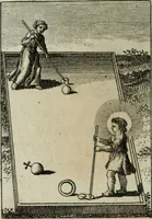 An illustration from L'ame amante de son Dieu, représentée dans les emblemes de Hermannus Hugo, et dans ceux d'Othon Vaenius sur l'amour divin. Avec des figures nouvelles accompagnées de vers qui en font l'application aux dispositions les plus essentielles de la vie intérieure (1790)