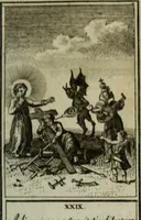 An illustration from L'ame amante de son Dieu, représentée dans les emblemes de Hermannus Hugo, et dans ceux d'Othon Vaenius sur l'amour divin. Avec des figures nouvelles accompagnées de vers qui en font l'application aux dispositions les plus essentielles de la vie intérieure (1790)