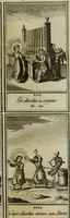 An illustration from L'ame amante de son Dieu, représentée dans les emblemes de Hermannus Hugo, et dans ceux d'Othon Vaenius sur l'amour divin. Avec des figures nouvelles accompagnées de vers qui en font l'application aux dispositions les plus essentielles de la vie intérieure (1790)