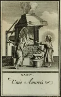 An illustration from L'ame amante de son Dieu, représentée dans les emblemes de Hermannus Hugo, et dans ceux d'Othon Vaenius sur l'amour divin. Avec des figures nouvelles accompagnées de vers qui en font l'application aux dispositions les plus essentielles de la vie intérieure (1790)