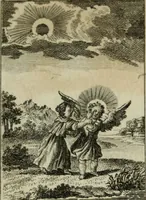 An illustration from L'ame amante de son Dieu, représentée dans les emblemes de Hermannus Hugo, et dans ceux d'Othon Vaenius sur l'amour divin. Avec des figures nouvelles accompagnées de vers qui en font l'application aux dispositions les plus essentielles de la vie intérieure (1790)