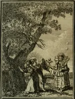 An illustration from L'ame amante de son Dieu, représentée dans les emblemes de Hermannus Hugo, et dans ceux d'Othon Vaenius sur l'amour divin. Avec des figures nouvelles accompagnées de vers qui en font l'application aux dispositions les plus essentielles de la vie intérieure (1790)