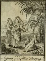An illustration from L'ame amante de son Dieu, représentée dans les emblemes de Hermannus Hugo, et dans ceux d'Othon Vaenius sur l'amour divin. Avec des figures nouvelles accompagnées de vers qui en font l'application aux dispositions les plus essentielles de la vie intérieure (1790)