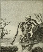 An illustration from L'ame amante de son Dieu, représentée dans les emblemes de Hermannus Hugo, et dans ceux d'Othon Vaenius sur l'amour divin. Avec des figures nouvelles accompagnées de vers qui en font l'application aux dispositions les plus essentielles de la vie intérieure (1790)
