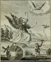 An illustration from L'ame amante de son Dieu, représentée dans les emblemes de Hermannus Hugo, et dans ceux d'Othon Vaenius sur l'amour divin. Avec des figures nouvelles accompagnées de vers qui en font l'application aux dispositions les plus essentielles de la vie intérieure (1790)