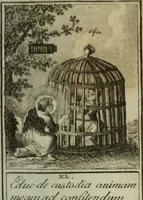 An illustration from L'ame amante de son Dieu, représentée dans les emblemes de Hermannus Hugo, et dans ceux d'Othon Vaenius sur l'amour divin. Avec des figures nouvelles accompagnées de vers qui en font l'application aux dispositions les plus essentielles de la vie intérieure (1790)