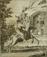 An illustration from L'ame amante de son Dieu, représentée dans les emblemes de Hermannus Hugo, et dans ceux d'Othon Vaenius sur l'amour divin. Avec des figures nouvelles accompagnées de vers qui en font l'application aux dispositions les plus essentielles de la vie intérieure (1790)