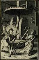 An illustration from L'ame amante de son Dieu, representée dans les emblémes de Hermannus Hugo sur ses pieux desirs: & dans ceux d'Othon Vaenius sur l'amour divin (1717)