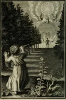 Picture 21 of 110 from L'ame amante de son Dieu, representée dans les emblémes de Hermannus Hugo sur ses pieux desirs: & dans ceux d'Othon Vaenius sur l'amour divin (1717), leaf 251