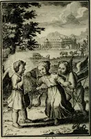 An illustration from L'ame amante de son Dieu, representée dans les emblémes de Hermannus Hugo sur ses pieux desirs: & dans ceux d'Othon Vaenius sur l'amour divin (1717)