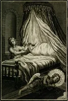 An illustration from L'ame amante de son Dieu, representée dans les emblémes de Hermannus Hugo sur ses pieux desirs: & dans ceux d'Othon Vaenius sur l'amour divin (1717)