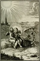 Picture 66 of 110 from L'ame amante de son Dieu, representée dans les emblémes de Hermannus Hugo sur ses pieux desirs: & dans ceux d'Othon Vaenius sur l'amour divin (1717), leaf 344