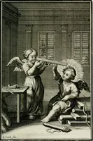 Picture 82 of 110 from L'ame amante de son Dieu, representée dans les emblémes de Hermannus Hugo sur ses pieux desirs: & dans ceux d'Othon Vaenius sur l'amour divin (1717), leaf 376
