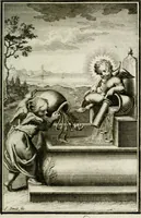 Picture 84 of 110 from L'ame amante de son Dieu, representée dans les emblémes de Hermannus Hugo sur ses pieux desirs: & dans ceux d'Othon Vaenius sur l'amour divin (1717), leaf 380