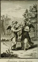 Picture 87 of 110 from L'ame amante de son Dieu, representée dans les emblémes de Hermannus Hugo sur ses pieux desirs: & dans ceux d'Othon Vaenius sur l'amour divin (1717), leaf 387