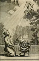 Picture 2 of 110 from L'ame amante de son Dieu, representée dans les emblémes de Hermannus Hugo sur ses pieux desirs: & dans ceux d'Othon Vaenius sur l'amour divin (1717), leaf 4