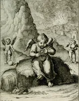 Picture 103 of 110 from L'ame amante de son Dieu, representée dans les emblémes de Hermannus Hugo sur ses pieux desirs: & dans ceux d'Othon Vaenius sur l'amour divin (1717), leaf 418