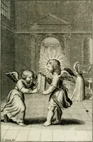 Picture 104 of 110 from L'ame amante de son Dieu, representée dans les emblémes de Hermannus Hugo sur ses pieux desirs: & dans ceux d'Othon Vaenius sur l'amour divin (1717), leaf 420
