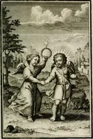 Picture 108 of 110 from L'ame amante de son Dieu, representée dans les emblémes de Hermannus Hugo sur ses pieux desirs: & dans ceux d'Othon Vaenius sur l'amour divin (1717), leaf 428