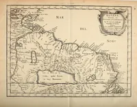 Picture 6 of 8 from L'Amerique, en plusieurs cartes nouvelles, et exactes, &c [cartographic material] : en divers traitez de geographie, et d'histoire : la ou sont descrits succinctement, & avec une belle methode, & facile : ses empires, ses monarchies, ses estats, &c. : les moeurs, les langues, les religions, le negoce et la richesse de ses peuples, &c. : et ce qu'il y a de plus beau & de plus rare dans toutes ses parties, & dans ses isles (1667), leaf 131