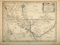 Picture 8 of 8 from L'Amerique, en plusieurs cartes nouvelles, et exactes, &c [cartographic material] : en divers traitez de geographie, et d'histoire : la ou sont descrits succinctement, & avec une belle methode, & facile : ses empires, ses monarchies, ses estats, &c. : les moeurs, les langues, les religions, le negoce et la richesse de ses peuples, &c. : et ce qu'il y a de plus beau & de plus rare dans toutes ses parties, & dans ses isles (1667), leaf 175