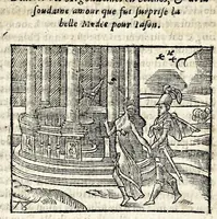 Picture 18 of 36 from La Metamorphose d'Ouide : contenant l'Olympe des histoires poëtiques : traduits de latin en françois (1608), leaf 275
