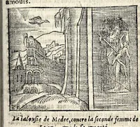 Picture 19 of 36 from La Metamorphose d'Ouide : contenant l'Olympe des histoires poëtiques : traduits de latin en françois (1608), leaf 291