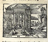 Picture 22 of 36 from La Metamorphose d'Ouide : contenant l'Olympe des histoires poëtiques : traduits de latin en françois (1608), leaf 360