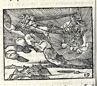 Picture 6 of 36 from La Metamorphose d'Ouide : contenant l'Olympe des histoires poëtiques : traduits de latin en françois (1608), leaf 58