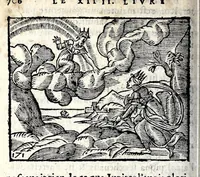 Picture 35 of 36 from La Metamorphose d'Ouide : contenant l'Olympe des histoires poëtiques : traduits de latin en françois (1608), leaf 712