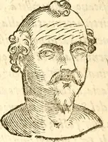 An illustration from La metoposcopia, ouero, Commensuratione delle linee della fronte (1629)