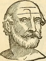 An illustration from La metoposcopia, ouero, Commensuratione delle linee della fronte (1629)
