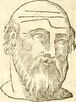 An illustration from La metoposcopia, ouero, Commensuratione delle linee della fronte (1629)