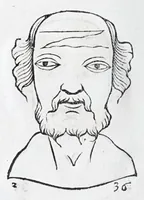 Picture 73 of 91 from La metoposcopie de H. Cardan, medecin milanois : comprise en treize liures, et huit cens figures de la face humaine : a laquelle a esté adjousté, Le traicté des marques naturelles du corps, par Melampus, antien autheur grec : le tout traduit en françois par le sieur C. M. de Laurendiere, docteur en medecine (1658), leaf 172