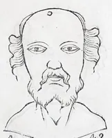 Picture 80 of 91 from La metoposcopie de H. Cardan, medecin milanois : comprise en treize liures, et huit cens figures de la face humaine : a laquelle a esté adjousté, Le traicté des marques naturelles du corps, par Melampus, antien autheur grec : le tout traduit en françois par le sieur C. M. de Laurendiere, docteur en medecine (1658), leaf 215