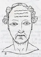 Picture 3 of 91 from La metoposcopie de H. Cardan, medecin milanois : comprise en treize liures, et huit cens figures de la face humaine : a laquelle a esté adjousté, Le traicté des marques naturelles du corps, par Melampus, antien autheur grec : le tout traduit en françois par le sieur C. M. de Laurendiere, docteur en medecine (1658), leaf 24