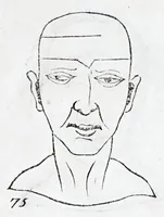 Picture 18 of 91 from La metoposcopie de H. Cardan, medecin milanois : comprise en treize liures, et huit cens figures de la face humaine : a laquelle a esté adjousté, Le traicté des marques naturelles du corps, par Melampus, antien autheur grec : le tout traduit en françois par le sieur C. M. de Laurendiere, docteur en medecine (1658), leaf 41