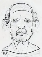 Picture 23 of 91 from La metoposcopie de H. Cardan, medecin milanois : comprise en treize liures, et huit cens figures de la face humaine : a laquelle a esté adjousté, Le traicté des marques naturelles du corps, par Melampus, antien autheur grec : le tout traduit en françois par le sieur C. M. de Laurendiere, docteur en medecine (1658), leaf 49
