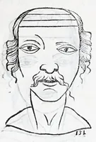 Picture 28 of 91 from La metoposcopie de H. Cardan, medecin milanois : comprise en treize liures, et huit cens figures de la face humaine : a laquelle a esté adjousté, Le traicté des marques naturelles du corps, par Melampus, antien autheur grec : le tout traduit en françois par le sieur C. M. de Laurendiere, docteur en medecine (1658), leaf 55