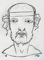 Picture 42 of 91 from La metoposcopie de H. Cardan, medecin milanois : comprise en treize liures, et huit cens figures de la face humaine : a laquelle a esté adjousté, Le traicté des marques naturelles du corps, par Melampus, antien autheur grec : le tout traduit en françois par le sieur C. M. de Laurendiere, docteur en medecine (1658), leaf 84