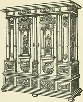 An illustration from L'ameublement français sous la renaissance (1913)