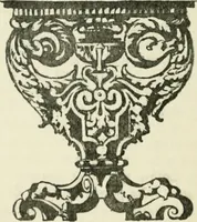 An illustration from L'ameublement français sous la renaissance (1913)